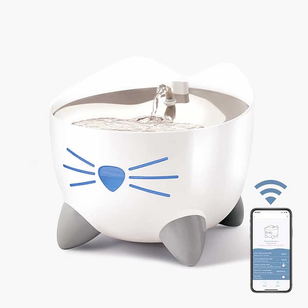 Automaatne jooginõu kassidele Catit Pixi Smart Fountain roostevaba kattega