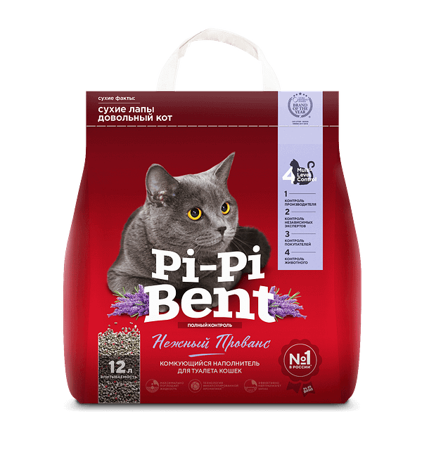 12 l. /5 kg. Pi-Pi Bent Delicate Provence bentoniidist kassiliiv