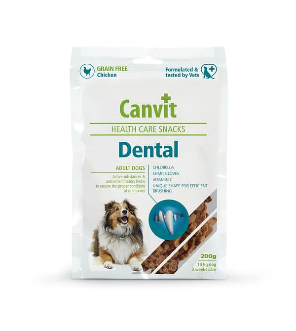 Canvit Dental teraviljavaba hambaid puhastav maius koertele 200 g.