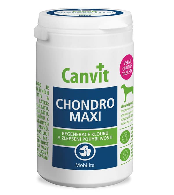 Canvit Chondro Maxi toidulisand tablettidena suurt kasvu koertele 500 gr./167 tbl.