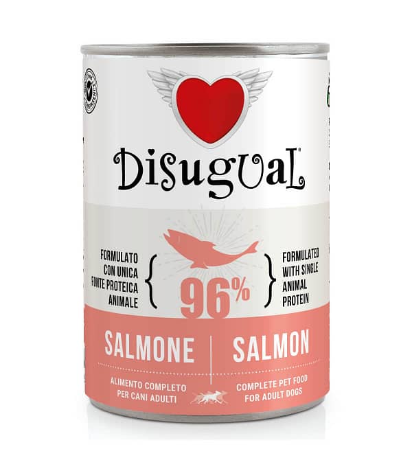 400 gr. Disugual teraviljavaba konserv täiskasvanud koertele lõhega