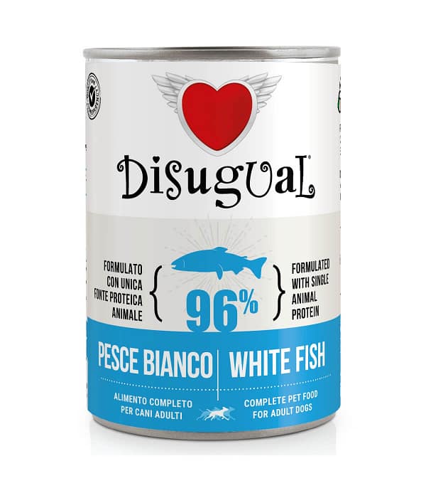 400 gr. Disugual teraviljavaba konserv koertele valge kalaga