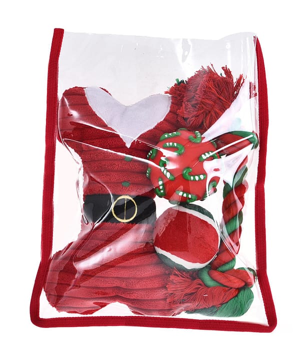 Barry King punane jõulukomplekt koerale