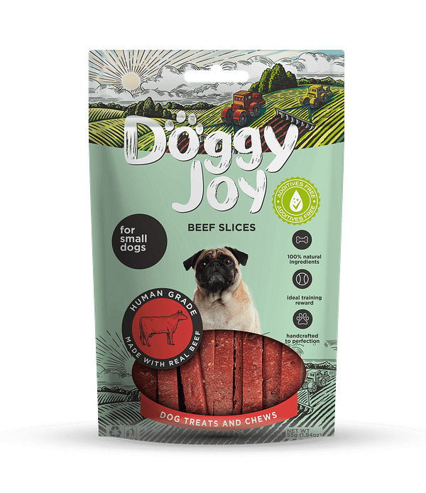 7231_602fca528abf11.54847126_Beef20slices20maziem.png Doggy Joy veiseliharibad koerale 55 gr.