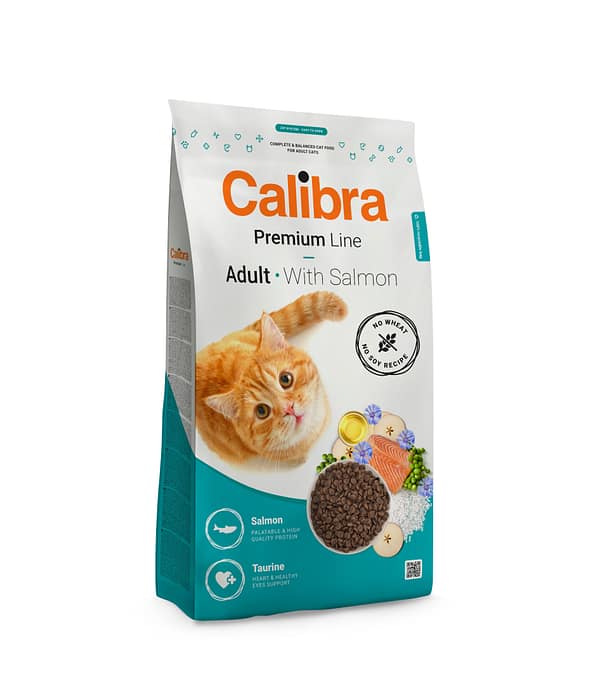10 kg. Calibra Premium Adult täissööt täiskasvanud kassidele lõhega