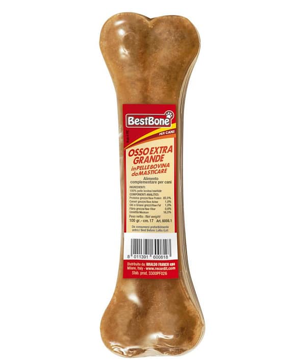 Best Bone naturaalne presskont veisenahast - pikkus 17 cm.