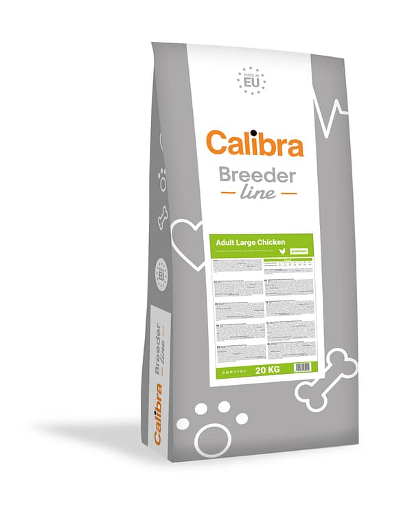 20 kg. Calibra Breeder Line täissööt suurt kasvu täiskasvanud koertele kanalihaga