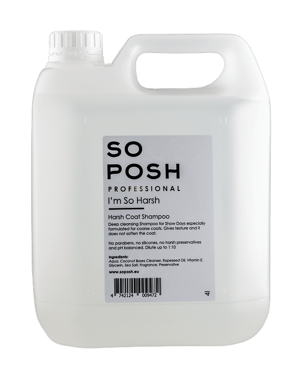 harsh 4 l. Karmikarvalistele šampoon I'm So Harsh 4 L.
