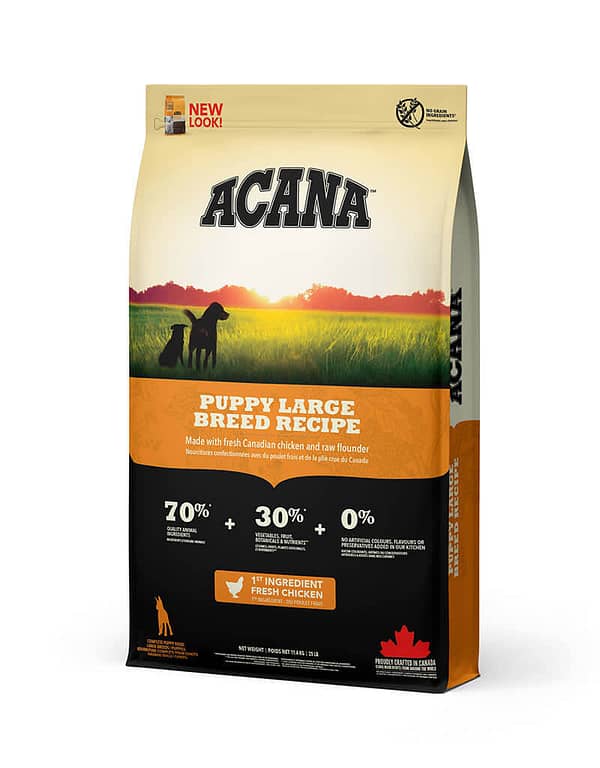 Acana LB puppy 11,4 kg. Acana teraviljavaba täissööt suurt kasvu kutsikatele