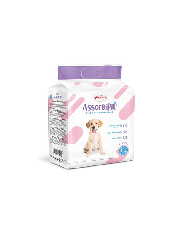 8011391145708.jpg Record koera tualetilapid nurgakleepsudega 60 x 90 cm. 11 tk.