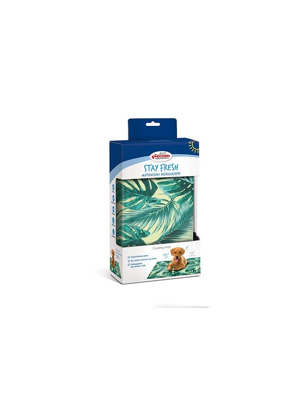 8011391135952.jpg Record Stay Fresh jahutusmatt roheline mustriga 90 x 50 cm.