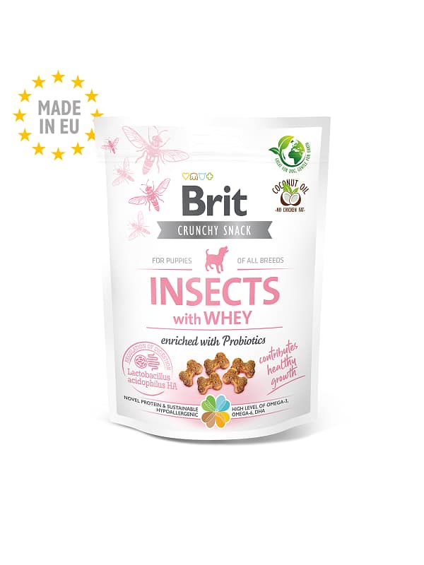 8595602551514.jpg Brit Care putukavalgu baasil närimismaius kutsikatele 200 gr.