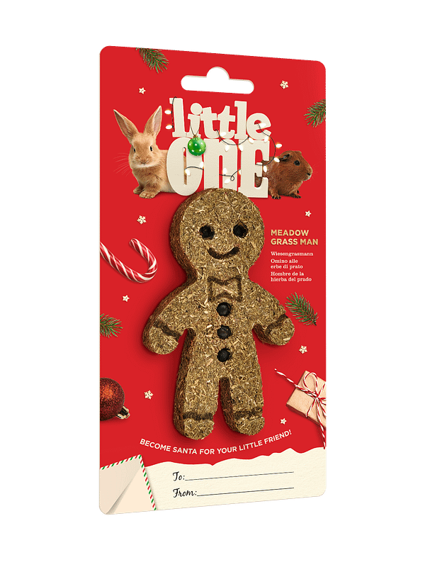 Little One Christmas heinamehike maius-mänguasi närilistele 55 gr.