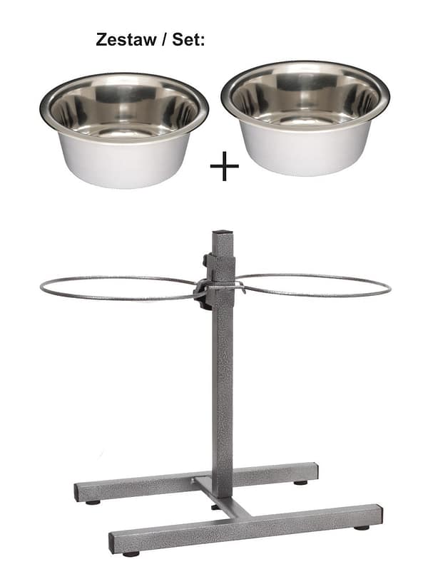 Barry King metallist kausid statiivil 2 x 4,7 L.