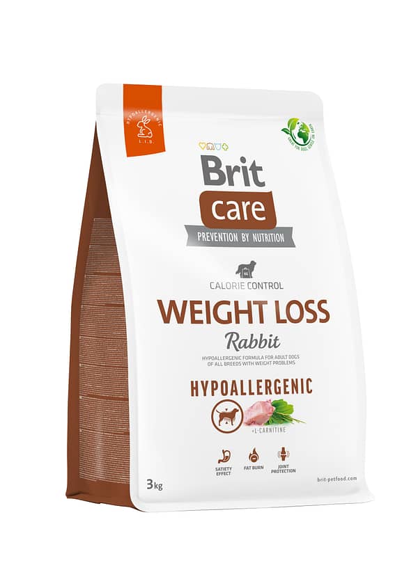 8595602559176.jpg 3 kg. Brit Care Hypoallergenic dieetsööt täiskasvanud koertele jäneseliha & riisiga