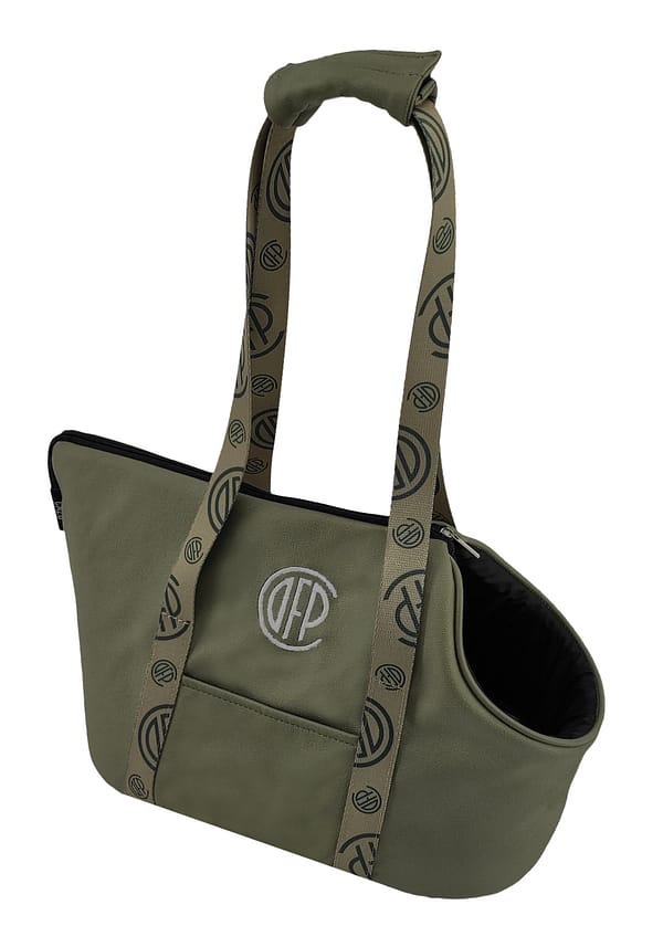 Cazo Pet Bag Malmo roheline kandekott koerale 30 x 40 x 24 cm.