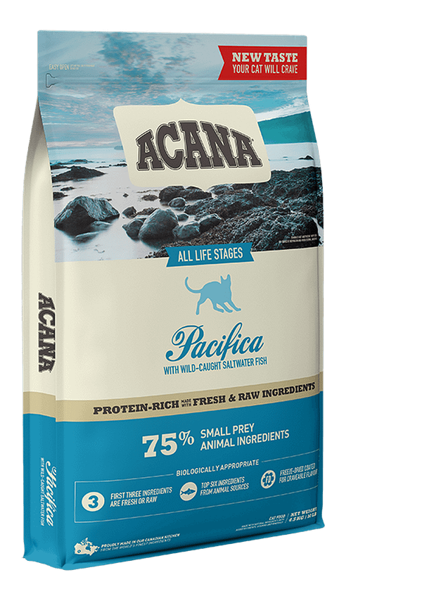ACANA Cat Pacifica 4,5 kg. Acana Cat Passifica - teraviljavaba täissööt igas vanuses kassidele kalaga