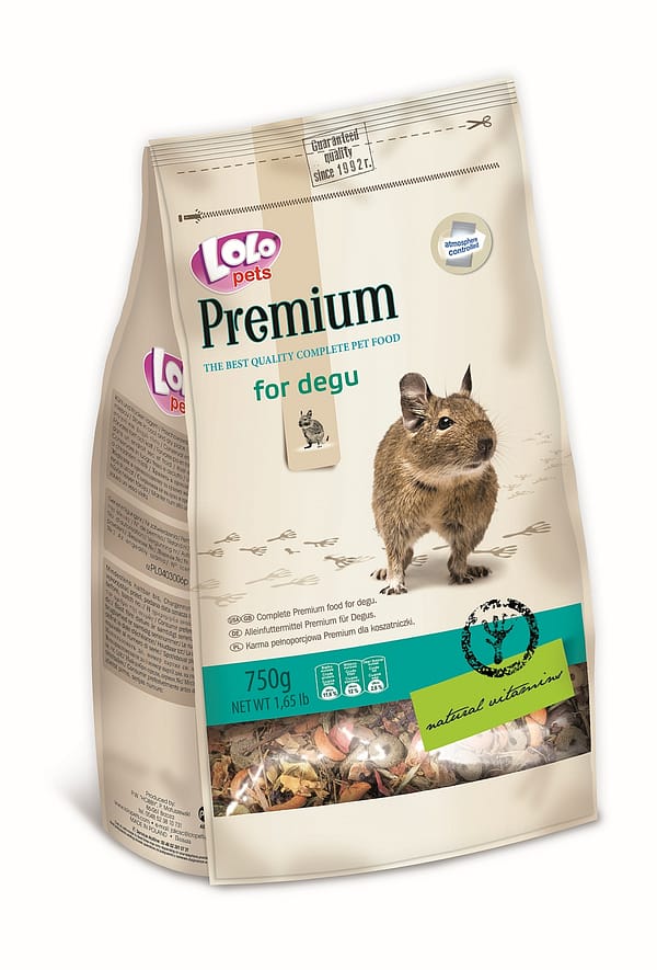LoLo Pets Premium täissööt deegudele 750 gr.