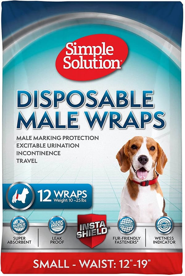 Ühekordsed mähkmed isasele koerale S-suurus