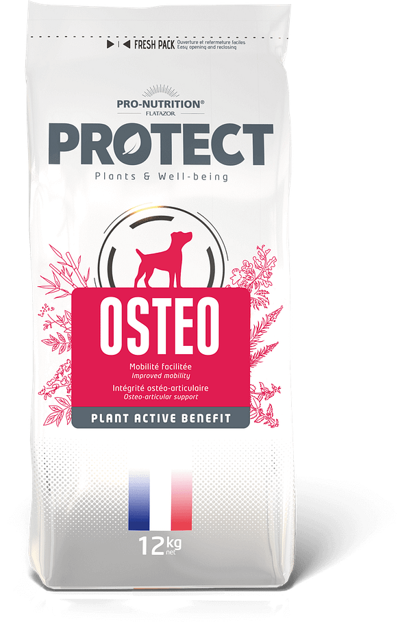 protect osteo 12 kg. Protect Osteo erisööt luu- ja liigesevaevustega täiskasvanud koertele