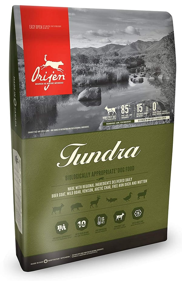 2 kg. Orijen Tundra täissööt igas vanuses ja suurusega koertele metsloomalihaga
